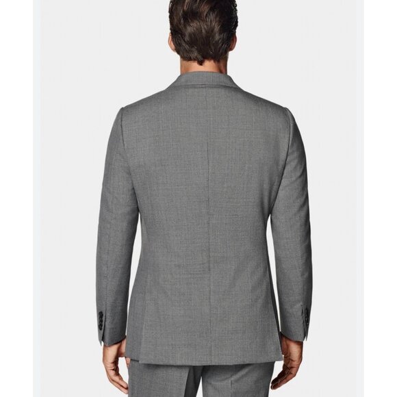 Suitsupply Lazio Gray Single-Breasted Wool Sport Coat – Size 38 - Picture 2 of 14
